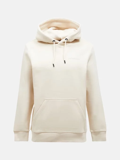 Peak Performance Original Small Logo Hood Men Sand Fog