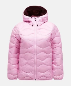 Peak Performance Helium Down Hood Jacket Women Morning Dew/Obscure