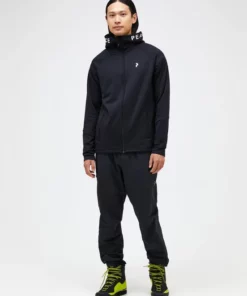 Peak Performance Rider Zip Hood Men Black