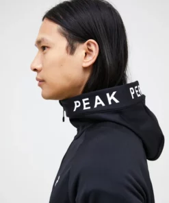 Peak Performance Rider Zip Hood Men Black