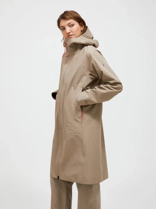 Peak Performance Treeline HIPE® Shell Parka Women Avid beige
