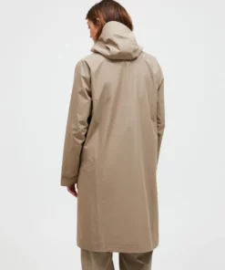 Peak Performance Treeline HIPE® Shell Parka Women Avid beige