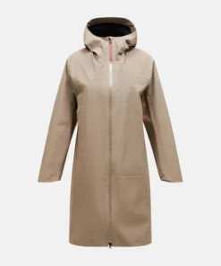Peak Performance Treeline HIPE® Shell Parka Women Avid beige