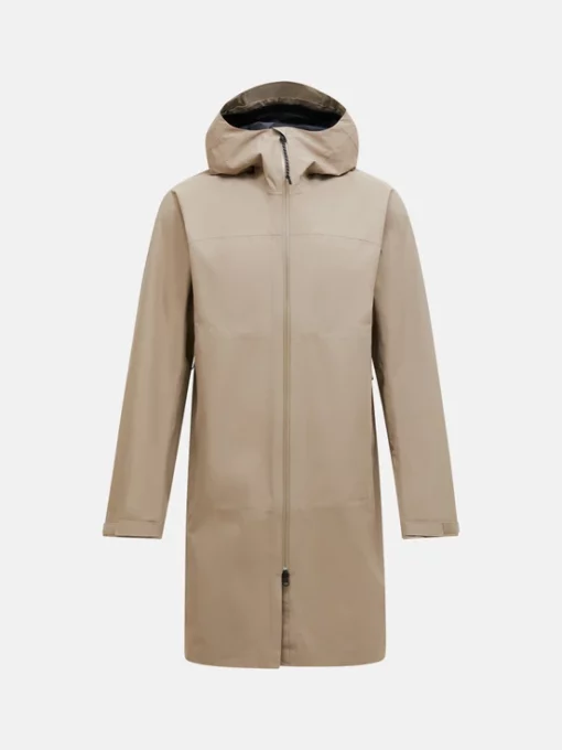 Peak Performance Treeline HIPE® Shell Parka Men Avid beige