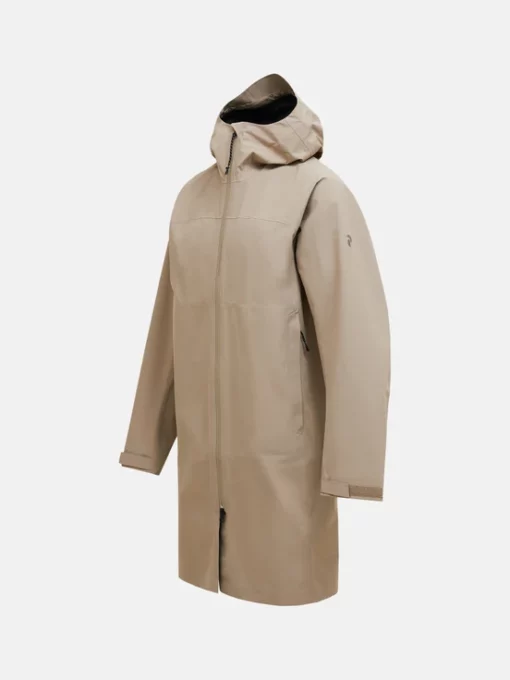 Peak Performance Treeline HIPE® Shell Parka Men Avid beige