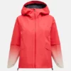 Peak Performance Trailblazer Shell Jacket Brilliant Red / Sand Fog