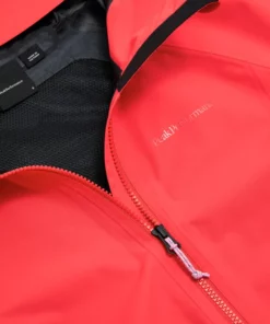 Peak Performance Trailblazer Shell Jacket Brilliant Red / Sand Fog