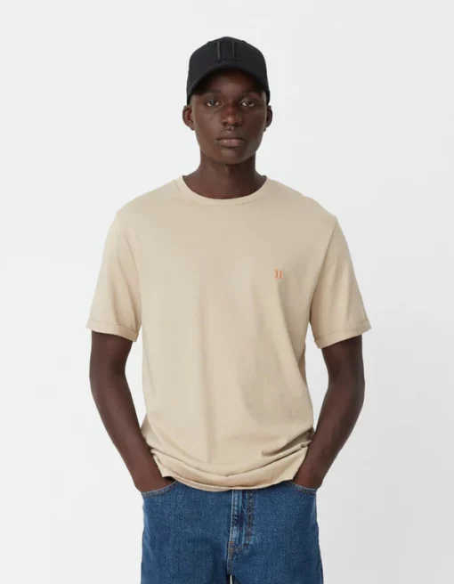 Les Deux Nørregaard T-Shirt Ivory/Orange