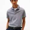 Tommy Hilfiger Regular Fit Tipped Oxford Polo Shirt Desert Sky