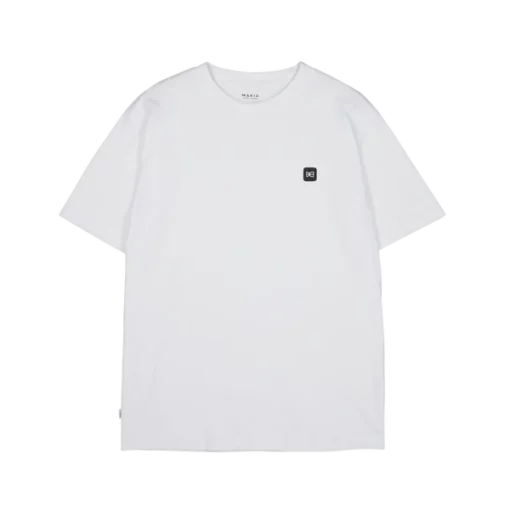 Makia Laurel T-shirt Carbon White