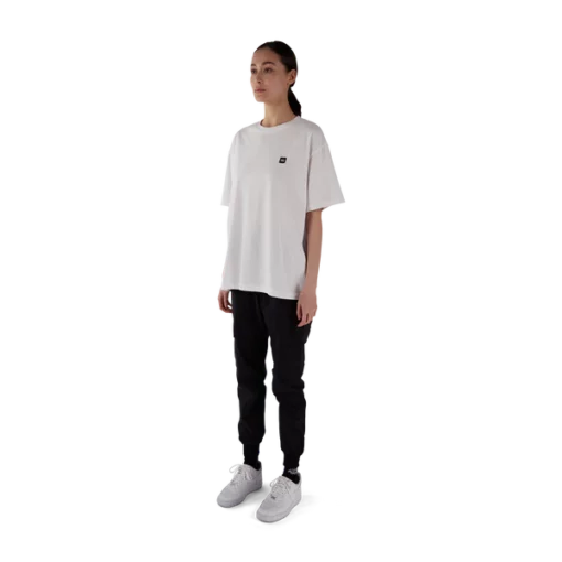 Makia Laurel T-shirt Carbon White
