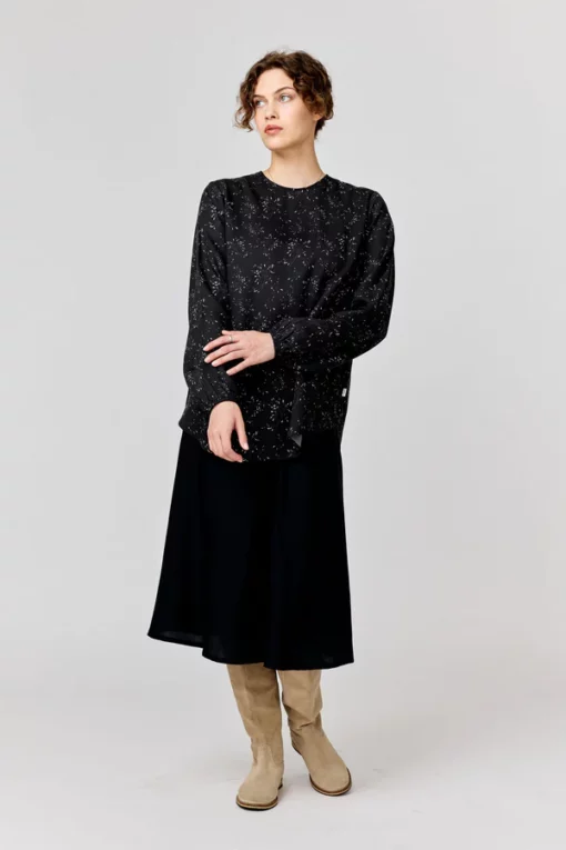 Makia Woman Lena Blouse Black Hay