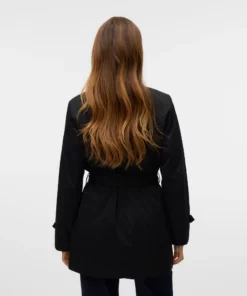Vero Moda Chelsea Olivia Trench Coat Black