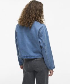 Vila Reba Denim Jacket Light Blue Denim