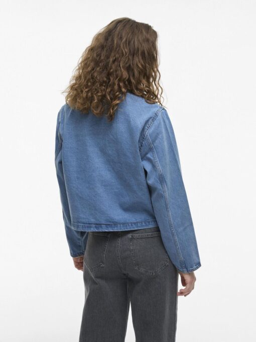 Vila Reba Denim Jacket Light Blue Denim
