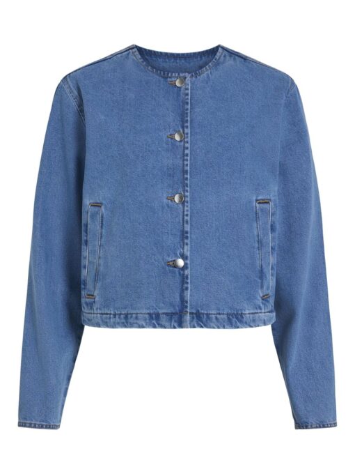 Vila Reba Denim Jacket Light Blue Denim