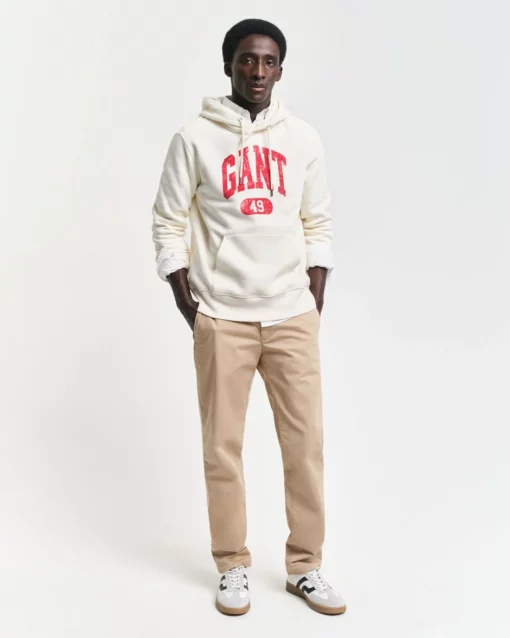 Gant Slim Twill Chinos Dark Khaki