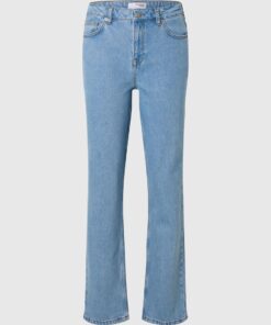 Selected Femme Alice Straight Light Blue Jeans