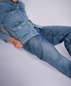 Mos Mosh Anetta Denim Jacket Blue