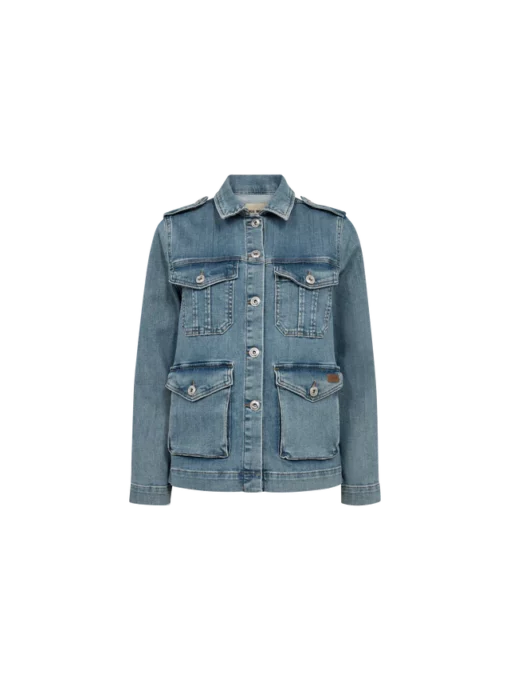 Mos Mosh Anetta Denim Jacket Blue