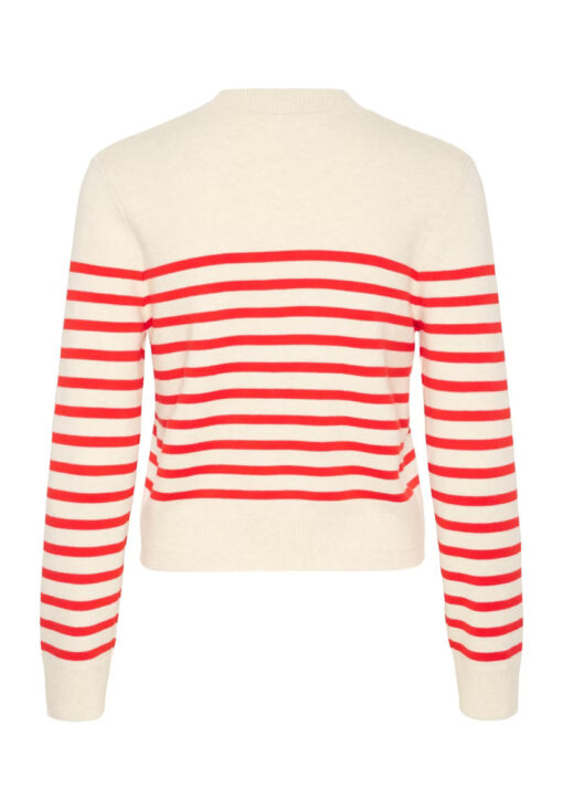 InWear WallisIW Cardigan Red Stripe
