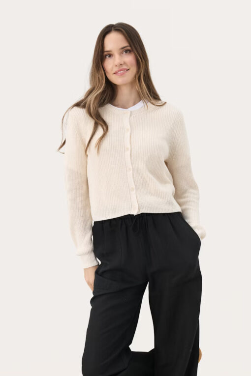 Part Two Gigia Cardigan Eggnog