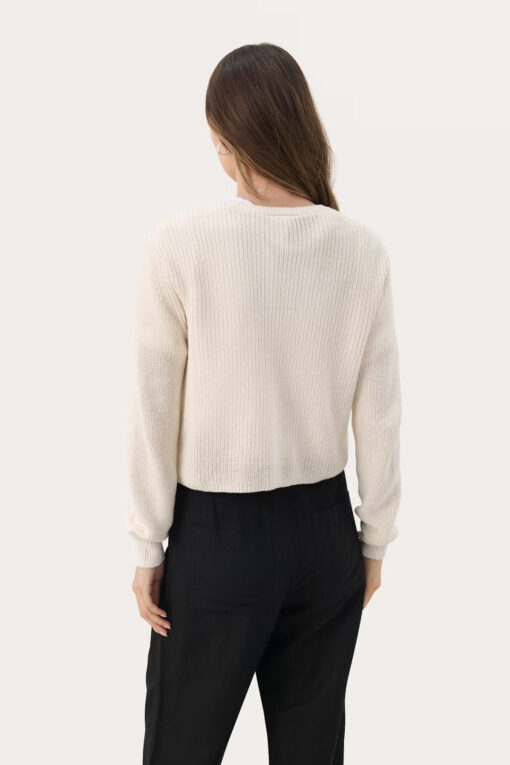 Part Two Gigia Cardigan Eggnog