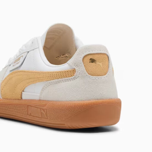 Puma Palermo Leather Sneakers Unisex White-Almost Apricot