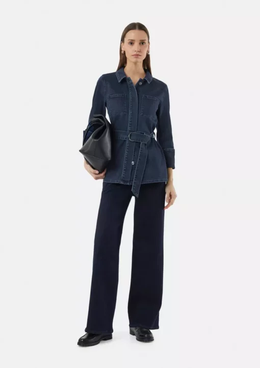 Comma, Denim Indoor Blazer Blue