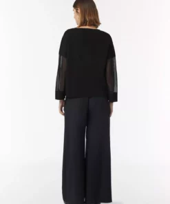 Comma, Knitted Pullover Black
