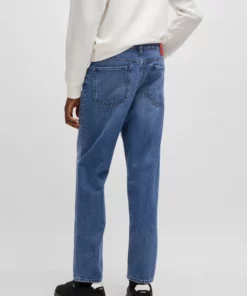 Hugo 838 Vintage Wash Jeans Blue