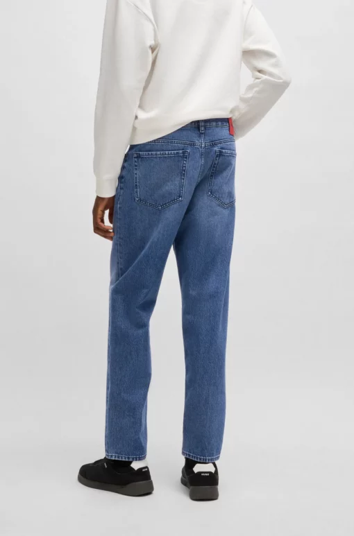 Hugo 838 Vintage Wash Jeans Blue