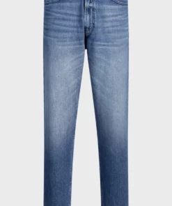 Hugo 838 Vintage Wash Jeans Blue
