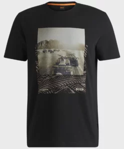 Boss Te_Dunetrace T-shirt Black