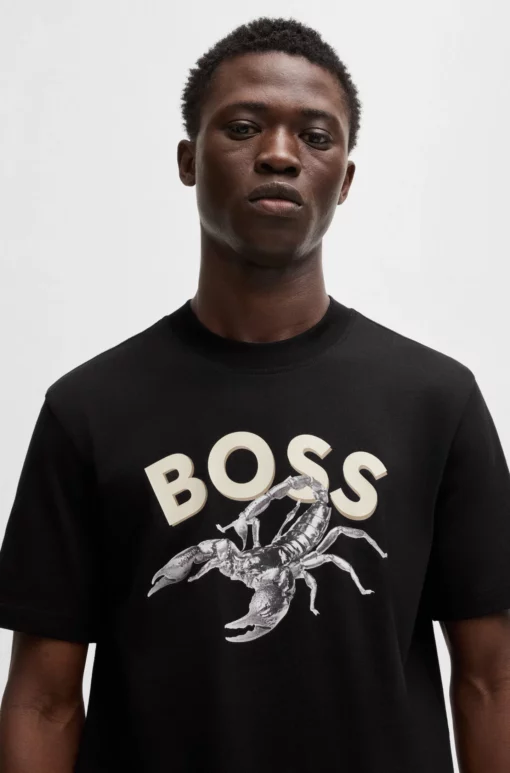 Boss Te_Bossfish T-shirt Black