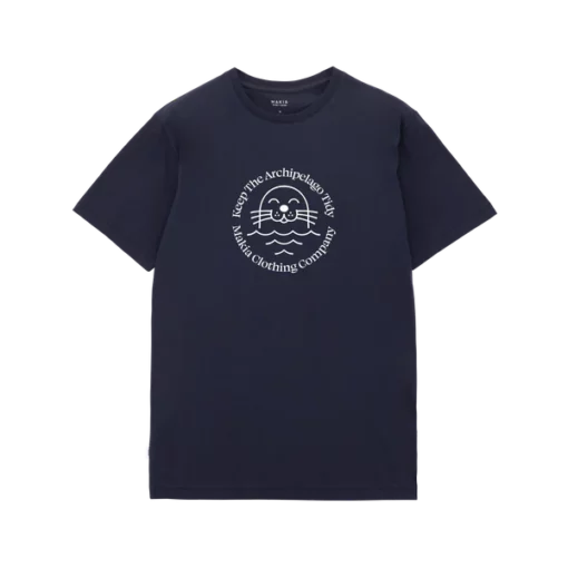 Makia Lappo T-shirt Dark Navy