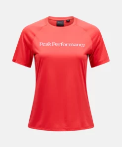 Peak Performance Active Tee Women Brilliant Red