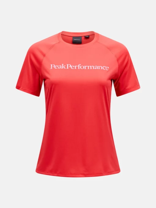 Peak Performance Active Tee Women Brilliant Red
