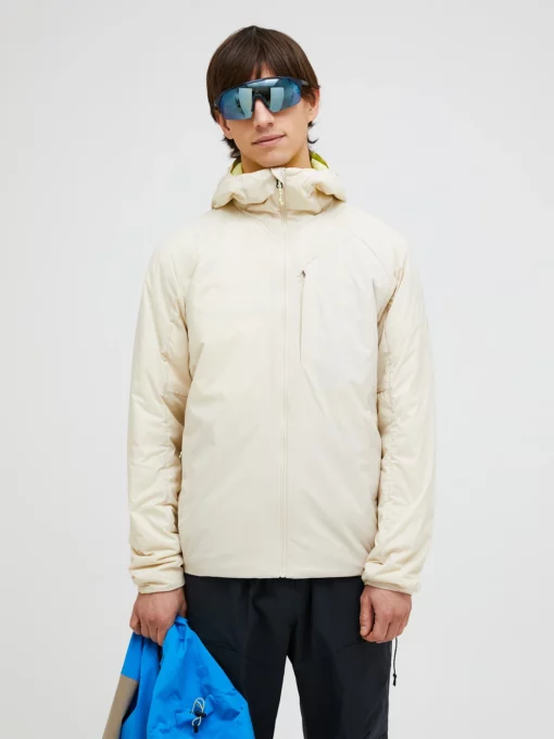 Peak Performance Freelight Reverdible Insulated Hood Jacket Sand Fog/Sunny Adventure