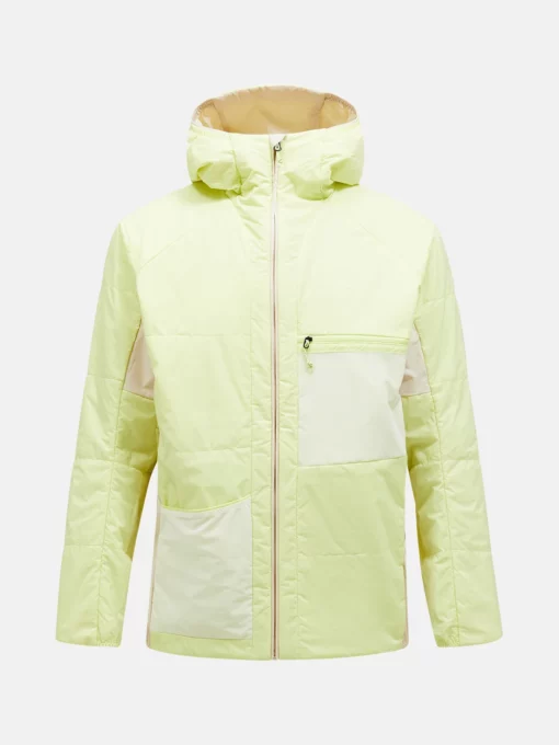 Peak Performance Freelight Reverdible Insulated Hood Jacket Sand Fog/Sunny Adventure