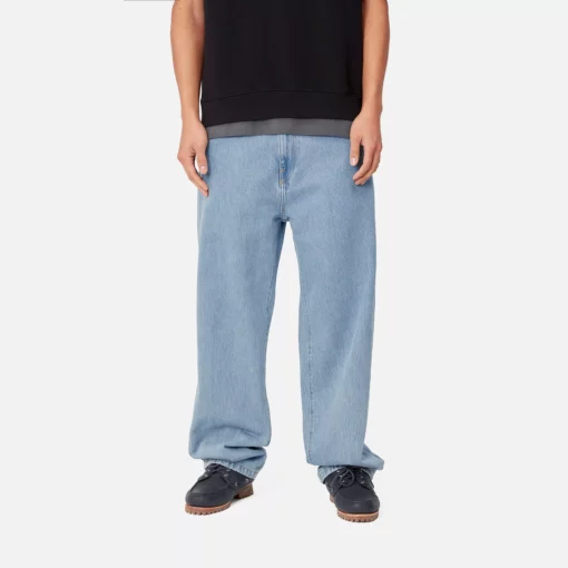 Carhartt WIP Aaron Pant Stone Bleached Blue