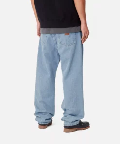 Carhartt WIP Aaron Pant Stone Bleached Blue
