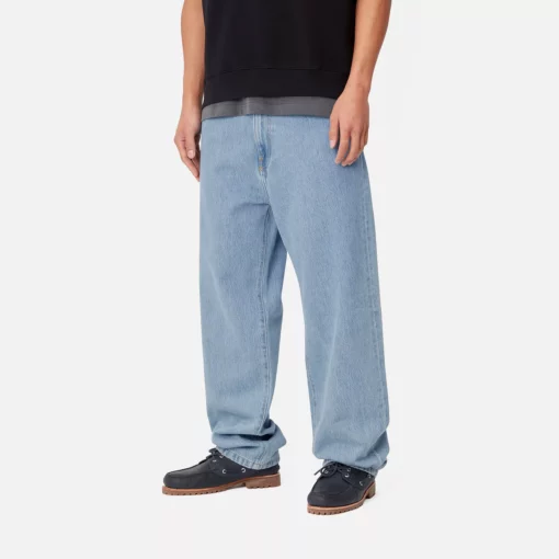 Carhartt WIP Aaron Pant Stone Bleached Blue