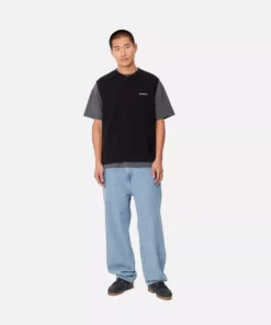 Carhartt WIP Aaron Pant Stone Bleached Blue
