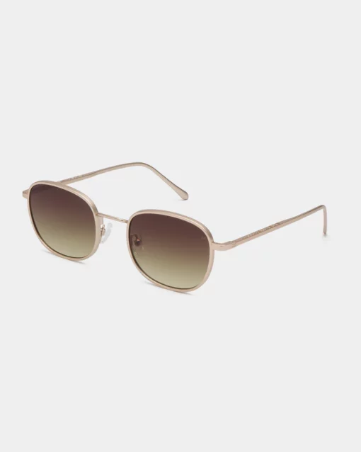 A. Kjaerbede Hello Sunglasses Gold Matte