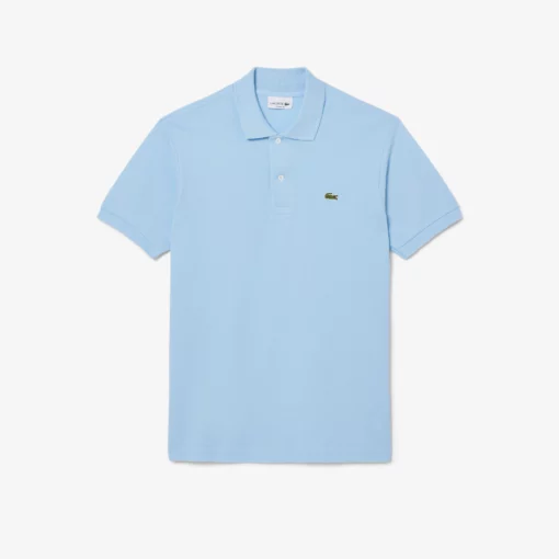Lacoste Original L.12.12 Petit Pique Cotton Polo Shirt Pale Blue