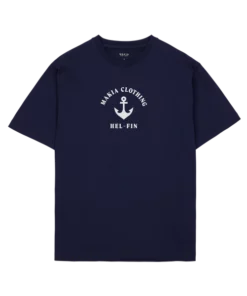 Makia Abyss T-Shirt Dark Navy