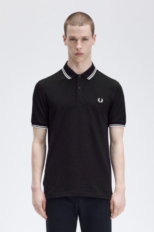 Fred Perry M3600 Pique Black/White