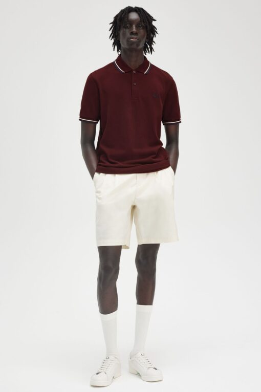 Fred Perry M3600 Pique Oxblood