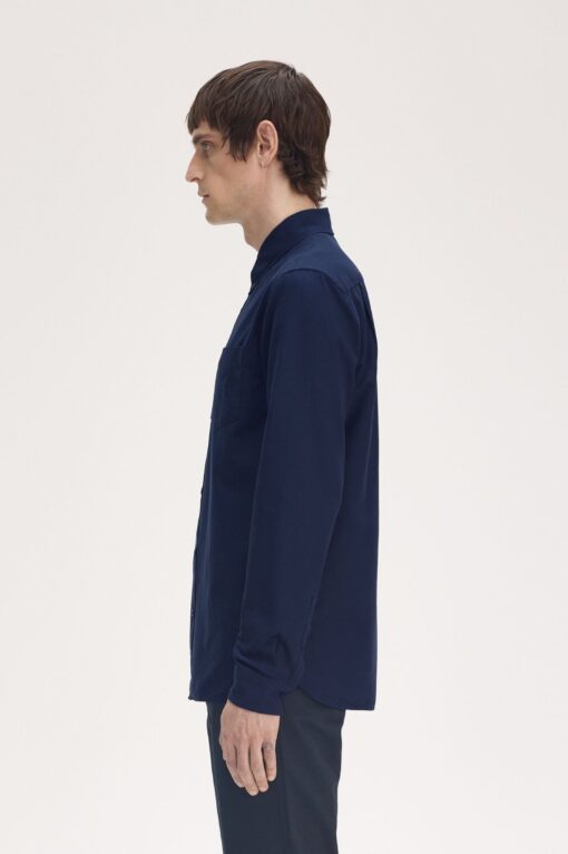 Fred Perry Oxford Shirt Midnight Blue